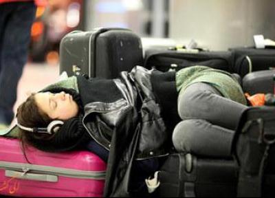 8 نکته برای بهتر خوابیدن در فرودگاه