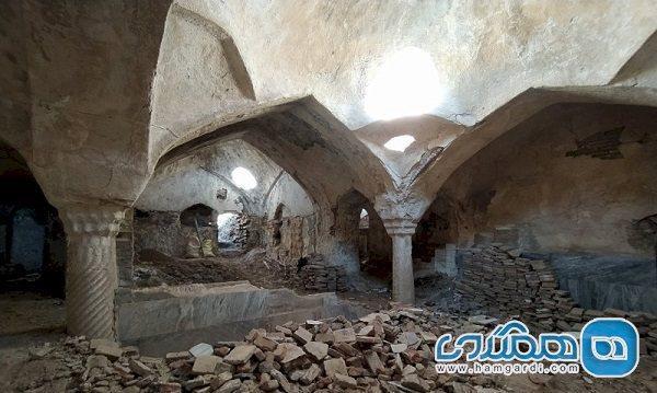 آغاز بازسازی حمام تاریخی امام آدینه بروجرد